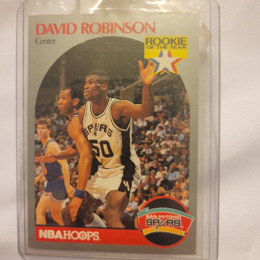 1990 NBA Hoops David Robinson Rookie Of The Year #270